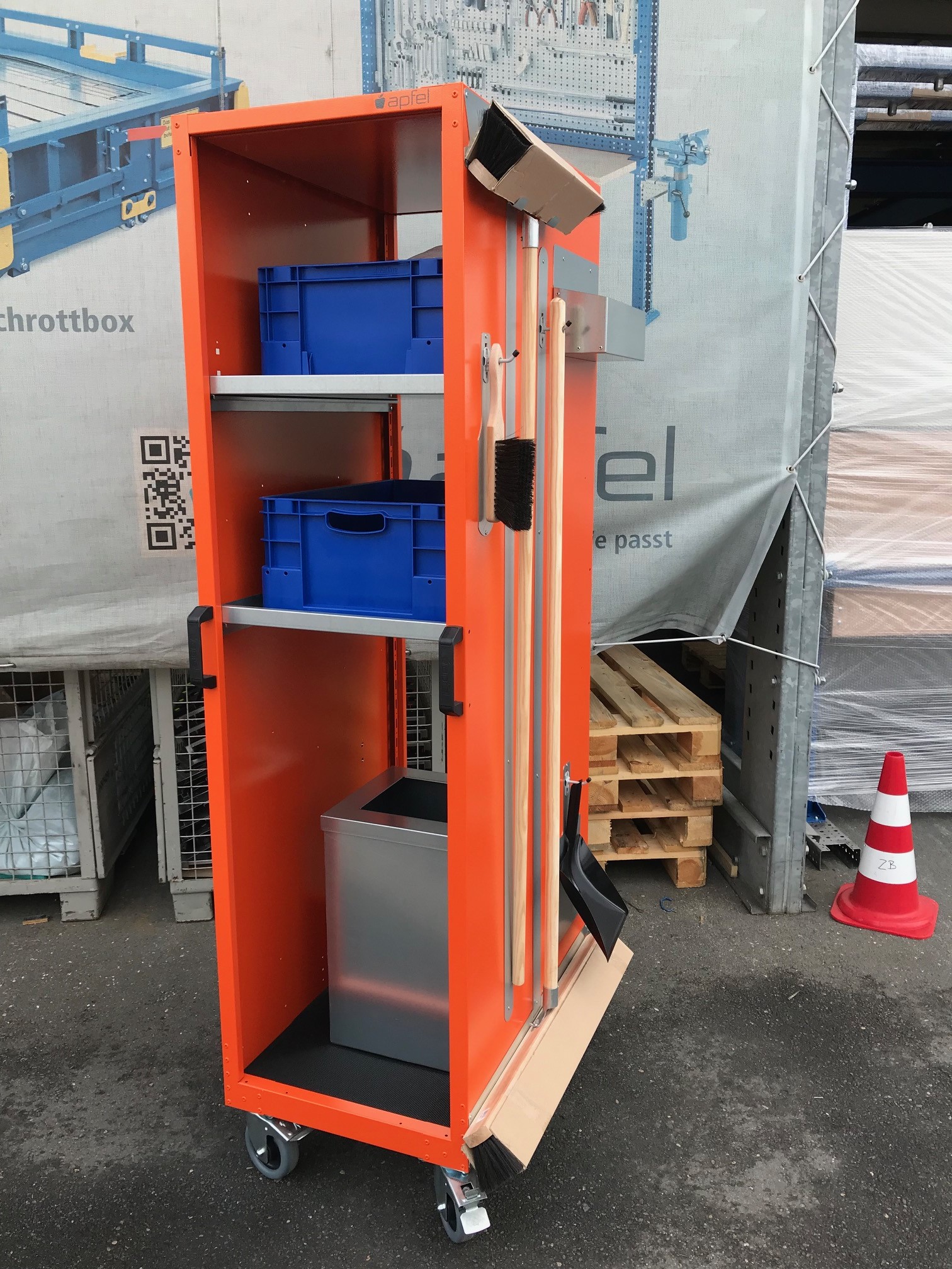 Reinigungsstation RGS5000 einseitig RAL2009